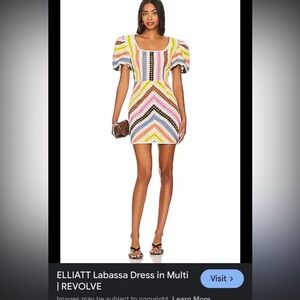 Elliatt Colorful Labassa Mini Dress in multi